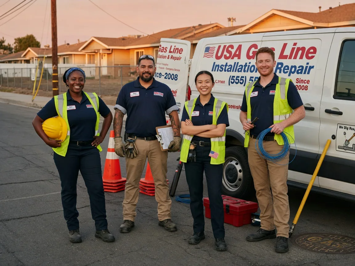 Gas Line Installation company in Stamps, AR